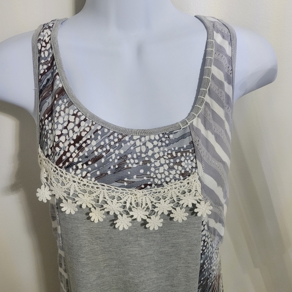 Sacred Threads Multi Media Dress, Size M - Picture 3 of 4